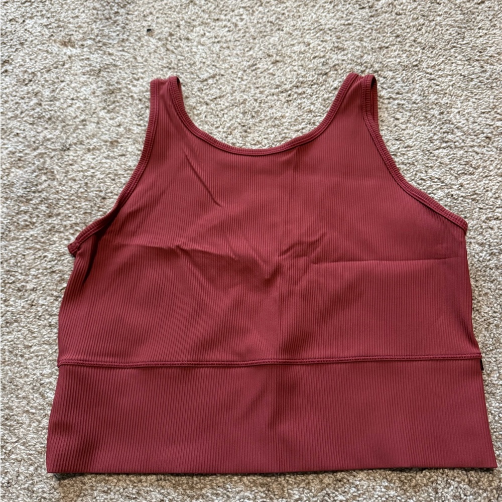lululemon athletica Burgundy Tank Top